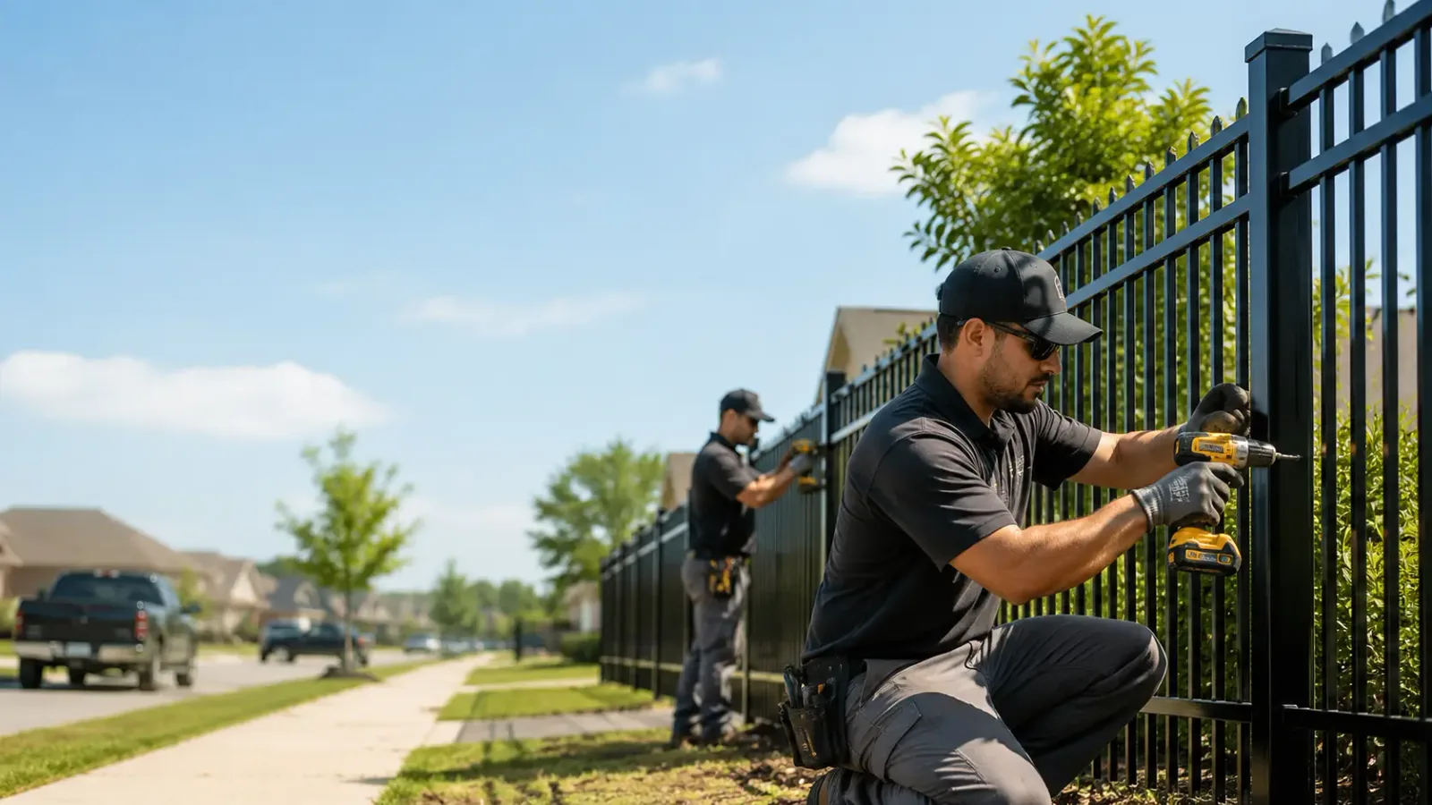 Metal Fence Installation in Bristow, OK